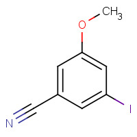 269411-72-5 3-iodo-5-methoxybenzonitrile chemical structure