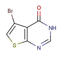 1239460-83-3 5-bromo-3H-thieno[2,3-d]pyrimidin-4-one chemical structure