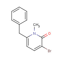 960299-28-9 6-benzyl-3-bromo-1-methylpyridin-2-one chemical structure