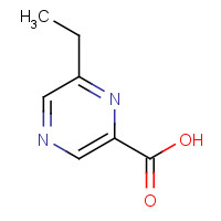 13515-09-8 6-ethylpyrazine-2-carboxylic acid chemical structure
