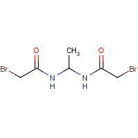 4960-81-0 2-bromo-N-[1-[(2-bromoacetyl)amino]ethyl]acetamide chemical structure