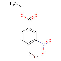 96315-16-1 ethyl 4-(bromomethyl)-3-nitrobenzoate chemical structure
