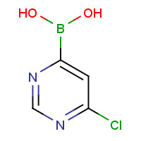 1228431-87-5 (6-chloropyrimidin-4-yl)boronic acid chemical structure