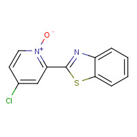 1432592-57-8 2-(4-chloro-1-oxidopyridin-1-ium-2-yl)-1,3-benzothiazole chemical structure