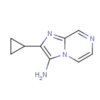 723286-63-3 2-cyclopropylimidazo[1,2-a]pyrazin-3-amine chemical structure