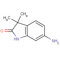 100510-65-4 6-amino-3,3-dimethyl-1H-indol-2-one chemical structure