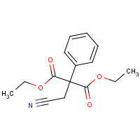 92647-37-5 diethyl 2-(cyanomethyl)-2-phenylpropanedioate chemical structure