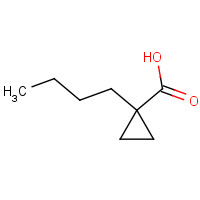 2790-01-4 1-butylcyclopropane-1-carboxylic acid chemical structure