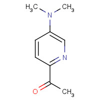 214701-20-9 1-[5-(dimethylamino)pyridin-2-yl]ethanone chemical structure
