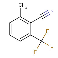 1214385-32-6 2-methyl-6-(trifluoromethyl)benzonitrile chemical structure