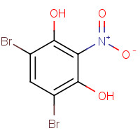 17427-85-9 4,6-dibromo-2-nitrobenzene-1,3-diol chemical structure