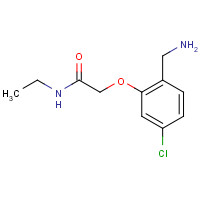 199296-17-8 2-[2-(aminomethyl)-5-chlorophenoxy]-N-ethylacetamide chemical structure