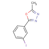 41421-02-7 2-(3-iodophenyl)-5-methyl-1,3,4-oxadiazole chemical structure