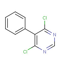 3974-16-1 4,6-dichloro-5-phenylpyrimidine chemical structure