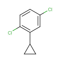 1282582-87-9 1,4-dichloro-2-cyclopropylbenzene chemical structure