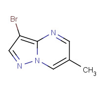 1263060-64-5 3-bromo-6-methylpyrazolo[1,5-a]pyrimidine chemical structure