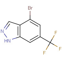 1000342-95-9 4-bromo-6-(trifluoromethyl)-1H-indazole chemical structure
