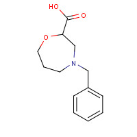 1141669-59-1 4-benzyl-1,4-oxazepane-2-carboxylic acid chemical structure