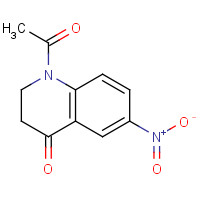57445-27-9 1-acetyl-6-nitro-2,3-dihydroquinolin-4-one chemical structure