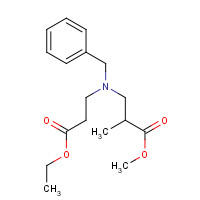 78987-79-8 methyl 3-[benzyl-(3-ethoxy-3-oxopropyl)amino]-2-methylpropanoate chemical structure
