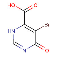 135274-82-7 5-bromo-4-oxo-1H-pyrimidine-6-carboxylic acid chemical structure