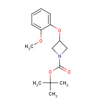 1332301-52-6 tert-butyl 3-(2-methoxyphenoxy)azetidine-1-carboxylate chemical structure