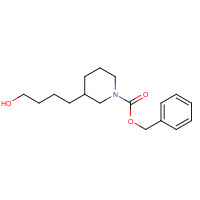 1208368-44-8 benzyl 3-(4-hydroxybutyl)piperidine-1-carboxylate chemical structure
