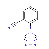 450399-66-3 2-(1,2,4-triazol-4-yl)benzonitrile chemical structure