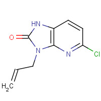 1352426-85-7 5-chloro-3-prop-2-enyl-1H-imidazo[4,5-b]pyridin-2-one chemical structure