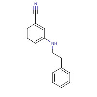 195718-92-4 3-(2-phenylethylamino)benzonitrile chemical structure