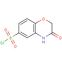 31794-45-3 3-oxo-4H-1,4-benzoxazine-6-sulfonyl chloride chemical structure