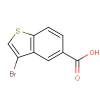 1379369-55-7 3-bromo-1-benzothiophene-5-carboxylic acid chemical structure