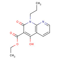 1253791-84-2 ethyl 4-hydroxy-2-oxo-1-propyl-1,8-naphthyridine-3-carboxylate chemical structure