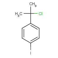 99846-62-5 1-(2-chloropropan-2-yl)-4-iodobenzene chemical structure