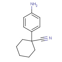 954135-64-9 1-(4-aminophenyl)cyclohexane-1-carbonitrile chemical structure