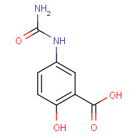 716362-23-1 5-(carbamoylamino)-2-hydroxybenzoic acid chemical structure