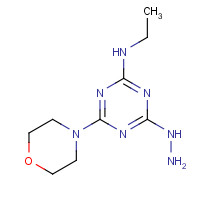 893688-39-6 N-ethyl-4-hydrazinyl-6-morpholin-4-yl-1,3,5-triazin-2-amine chemical structure