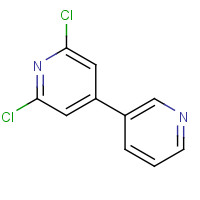 867373-61-3 2,6-dichloro-4-pyridin-3-ylpyridine chemical structure
