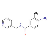 1018564-07-2 4-amino-3-methyl-N-(pyridin-3-ylmethyl)benzamide chemical structure