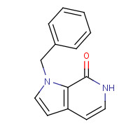 60290-20-2 1-benzyl-6H-pyrrolo[2,3-c]pyridin-7-one chemical structure