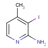 1227509-37-6 3-iodo-4-methylpyridin-2-amine chemical structure