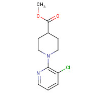 683240-61-1 methyl 1-(3-chloropyridin-2-yl)piperidine-4-carboxylate chemical structure