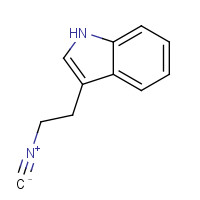 100571-64-0 3-(2-isocyanoethyl)-1H-indole chemical structure