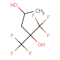 34844-48-9 1,1,1-trifluoro-2-(trifluoromethyl)pentane-2,4-diol chemical structure