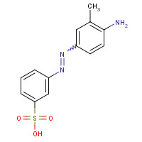 55994-13-3 3-[(4-amino-3-methylphenyl)diazenyl]benzenesulfonic acid chemical structure