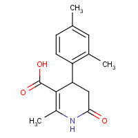 919779-77-4 4-(2,4-dimethylphenyl)-6-methyl-2-oxo-3,4-dihydro-1H-pyridine-5-carboxylic acid chemical structure