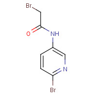 942216-32-2 2-bromo-N-(6-bromopyridin-3-yl)acetamide chemical structure