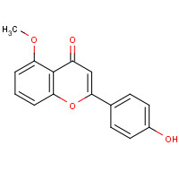 106848-87-7 2-(4-hydroxyphenyl)-5-methoxychromen-4-one chemical structure