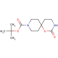 1209319-87-8 tert-butyl 2-oxo-1-oxa-3,9-diazaspiro[5.5]undecane-9-carboxylate chemical structure