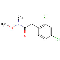 691411-77-5 2-(2,4-dichlorophenyl)-N-methoxy-N-methylacetamide chemical structure